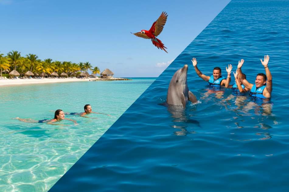 Pase de Aventura de Dos Días: Xcaret Plus + Dolphin Ride Turno 3