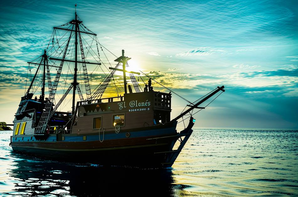 Lobster: Pirate Galleon Dinner with Open Bar