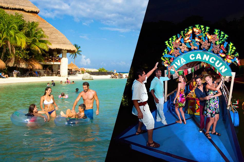 Pase de Aventura de 3 Días:  Xcaret Plus + Xichen Deluxe + Xoximilco