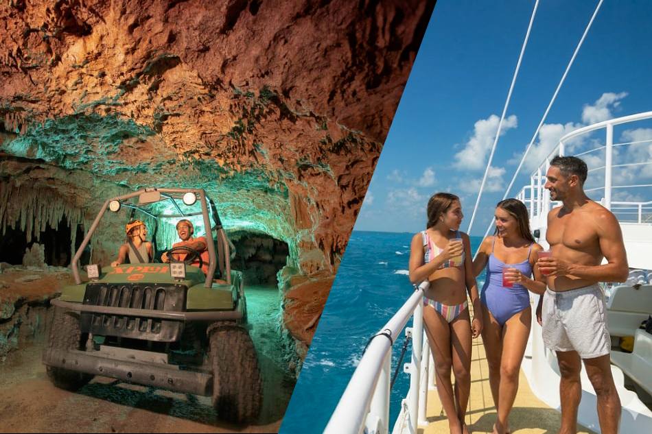 Passe de Aventura de Dois Dias: Xplor de Cancun Riviera Maya + Catamarán Light Cancun Puerto Morelos