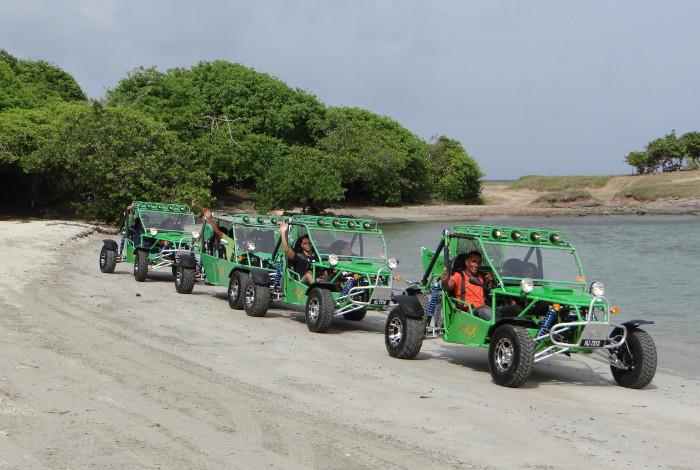 Northern Sights: Buggy Adventure in Saint Lucia with Transportation   